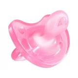Chupeta de Silicone Physio Soft Rosa 12m+ - Chicco