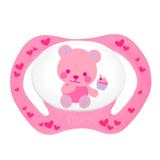 Chupeta Design Candy Ortodôntica Rosa Lillo Tamanho 2