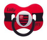 Chupeta Flamengo Silicone Redonda Tam 2 - Lolly