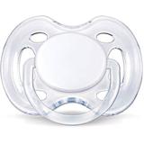 Chupeta Free Flow BPA Free (0-6 meses) - Branco - Philips Avent