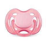 Chupeta Free Flow BPA Free - 0-6 Meses - Rosa - Philips Avent