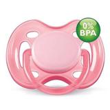 Chupeta Free Flow BPA Free 0-6 Meses Single Pack ROSA Philli - Philips avent