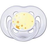 Chupeta FreeFlow 6-18m Noturna Amarela Avent Scf181/13 - Philips avent
