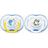 Chupeta Freeflow Azul Dupla 18m+ - Philips Avent