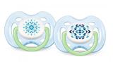 Chupeta Freeflow Contemporânea - Philips Avent - 0 A 6 Meses AZUL