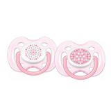 Chupeta FreeFlow Dupla 0-6m Rosa Philips Avent