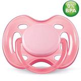 Chupeta Freeflow Philips Avent 0-6m Rosa - SCF178/13