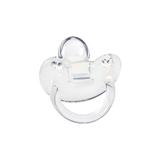 Chupeta Kuka 100 Silicone Soft Ortodôntica 0 à 6 Meses N.1 Transparente