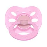 Chupeta lillo cores leves redondo silicone - tam1 rosa