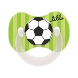 Chupeta lillo funny estilo orto silicone - tam2 verde