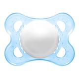 Chupeta Mam Classic Tamanho 1 0 a 6 Meses Azul e Branco - 2413