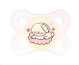 Chupeta Mam Night 0-6m Silk Touck Girls 2724