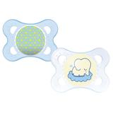 Chupeta MAM Night Day - Dupla (0 a 6 meses) Azul