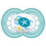 Chupeta Mam Pearl Silk Teat Tamanho 2 6m+ - 2335