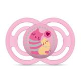 Chupeta Mam Perfect Gatinhas Rosa Bebê Tamanho 2 6m+ - 2892