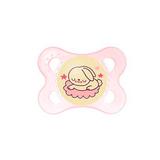 Chupeta Mam Silk Teat Night Girl 0 a 6 meses