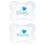 Chupeta MOM e DAD BOYS 0-6 Meses MAM 2931 2 Unidades