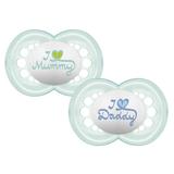 Chupeta MOM e DAD Boys 6+meses MAM