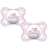 Chupeta MOM e DAD Girls 0-6 meses MAM
