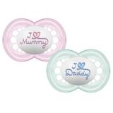 Chupeta MOM e DAD Girls 6+meses MAM