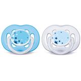 Chupeta Noturna Freeflow Dupla - Meninos - Philips Avent