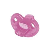 Chupeta Nuk Genius Soft 100% Silicone Rosa De 0 A 6m Tam 1