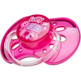 Chupeta Oceano Silicone Redondo T2 Rosa - Lolly baby