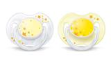 Chupeta Ortodôntica Free Flow Noturna 6-18 Meses com 02 unidades Amarela - Philips Avent