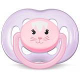Chupeta Ortodôntica Freeflow Animal Gatinha Avent Philips