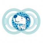 Chupeta perfect boys 6+ meses azul claro cachorro - 2891azclca - Mam