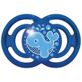 Chupeta Perfect Mam Baleia Azul Tamanho 2 6m+