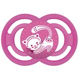 Chupeta perfect silicone - fase 2 - rosa gatinho - mam