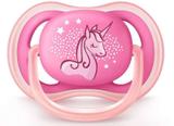 Chupeta Philips Avent 6-18 Meses Ultra Air Girls Decorada Unicornio