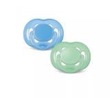 Chupeta Philips Avent 6-18 Meses Ultra Soft Azul E Verde