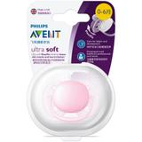Chupeta Philips Avent Ultra Soft 0 A 6 Meses Rosa