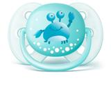 Chupeta Philips Avent Ultra Soft Decorada 0 Á 6 Meses Verde