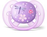 Chupeta Philips Avent Ultra Soft Dupla 6 Á 18 Meses Roxa