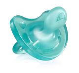Chupeta Physio Soft Silicone Tam 12 m + Azul - Chicco