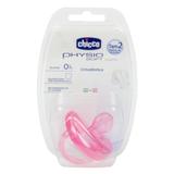 Chupeta Rosa Soft Silicone Tam. 2 - Chicco