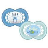 Chupeta Sayings Acima de 6 meses menino 2 unidades MAM