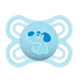 Chupeta Silk Touch Boys Cachorrinho Azul - Mam