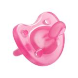 Chupeta Soft Rosa Silicone Tam 1 (0-6M) - Chicco