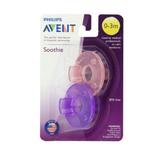 Chupeta Soothie 0-3m Rosa/Lilás - Philips Avent