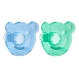 Chupeta Soothie Ursinho Azul/Verde 0-3m - Philips Avent