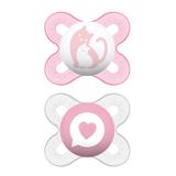 Chupeta Start Girls - BPA Free - 0 a 2 Meses - 2 Unidades - MAM