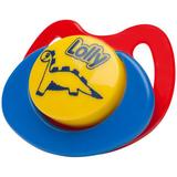 Chupeta Tricolor Silicone Redondo T2 - Lolly baby