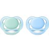 Chupeta Ultra Air 0 a 6m Azul/Verde Avent Philips