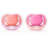 Chupeta Ultra Air 6-18 Rosa SCF245/22 Avent - Avent philips