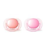 Chupeta Ultra Soft 0a 6 meses Rosa SCF21320 Avent - Avent philips
