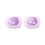Chupeta Ultra Soft 6-18m Esterilizável Menina Flores - Philips Avent